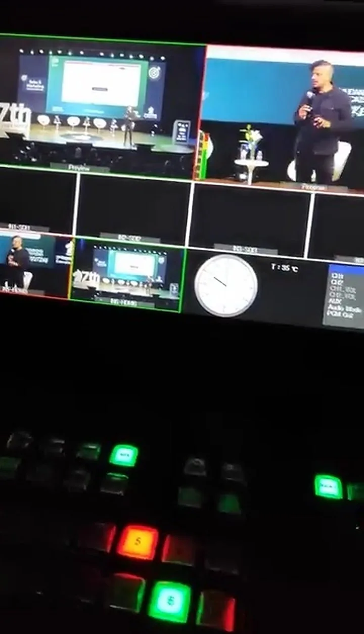 Multiview e controles da mesa de corte